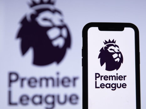 premier-league-logo-in-background-blurred-and-foreground-on-phone