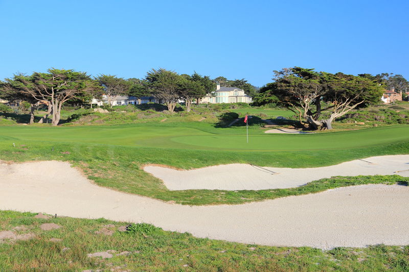 golf course sand bunkers
