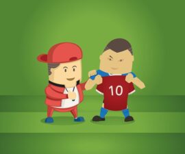 football transfers illustration