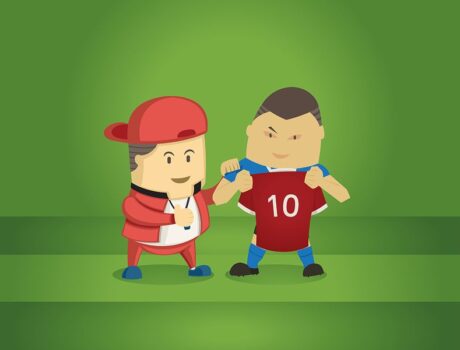 football transfers illustration