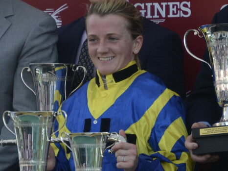 hollie doyle trophy presentation
