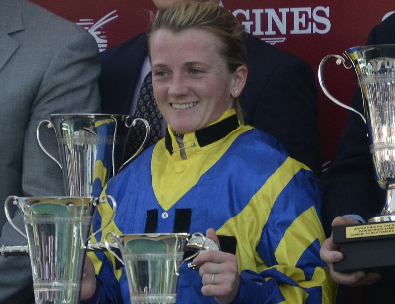 hollie doyle trophy presentation